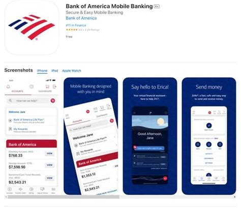 Mobile Check Deposit will only accept standard-sized personal or business checks. . Download bank of america app